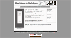 Desktop Screenshot of max-stirner-archiv-leipzig.de